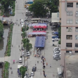 超硬核！里水啟用無(wú)人機(jī)空中巡邏，確保疫情管控?zé)o死角！