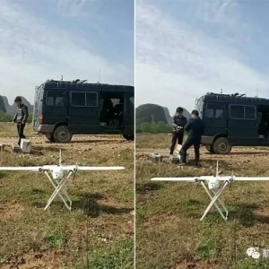 桂林航龍參與中科院開展的無人機管控系統(tǒng)入網(wǎng)測試演練