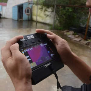 無人機實力上演 科技抗臺風(fēng)