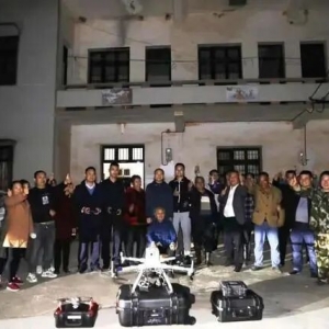 八旬老人山中失聯(lián)，湖南公安派出警用無人機成功搜救