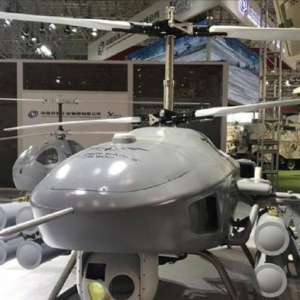 金雕無人直升機八聯(lián)裝反坦克導(dǎo)彈，可齊射192枚彈頭